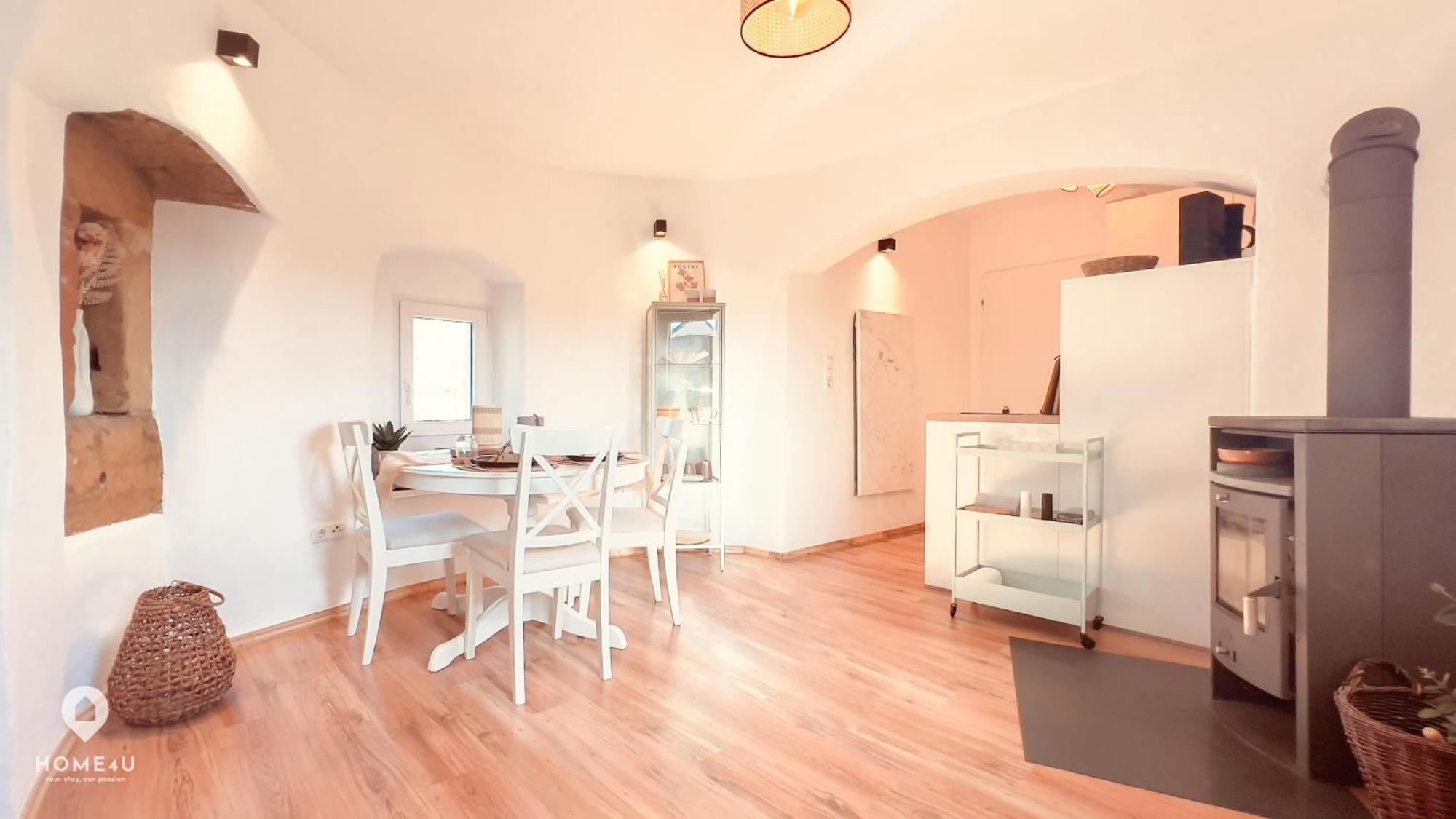 Zentrales Turm-Apt Mit Terrasse アンベルク エクステリア 写真